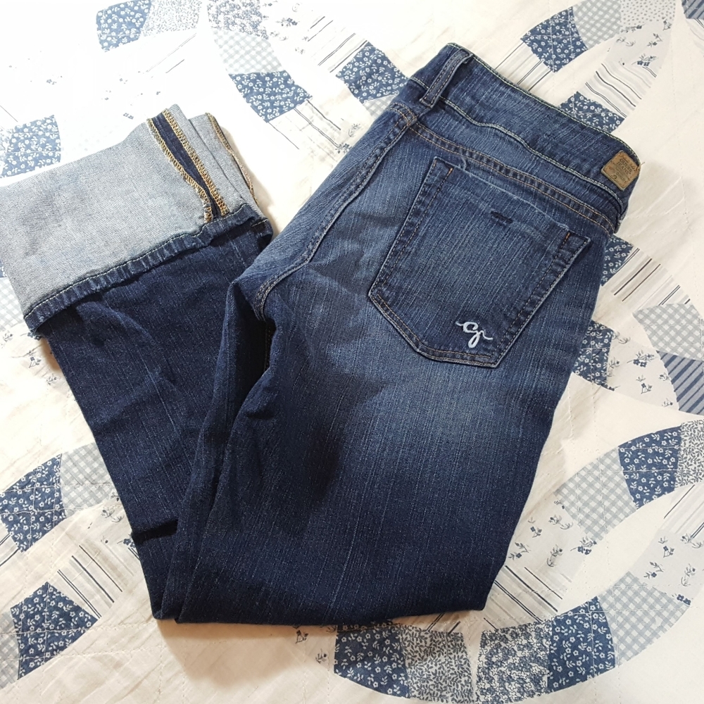 Guess Rolled Cuff Capri sz 31 Jeans
